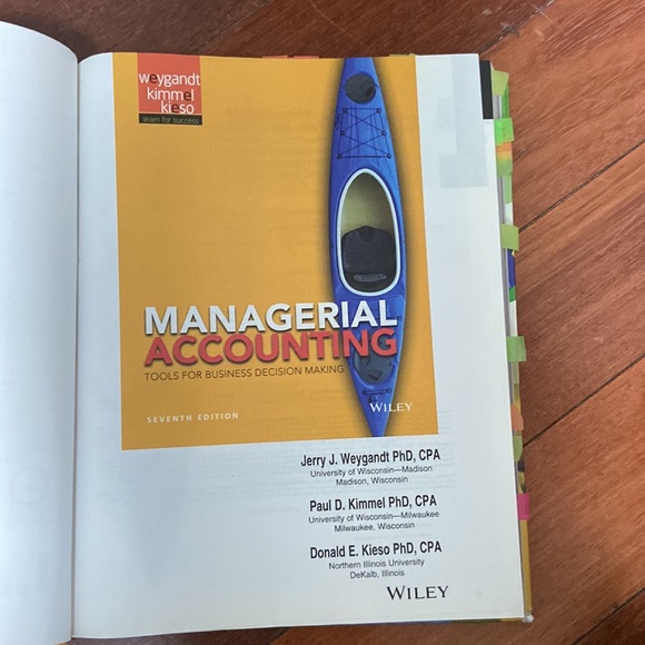 Book: Managerial Accounting- tools for business decision making - Picture 5 of 7